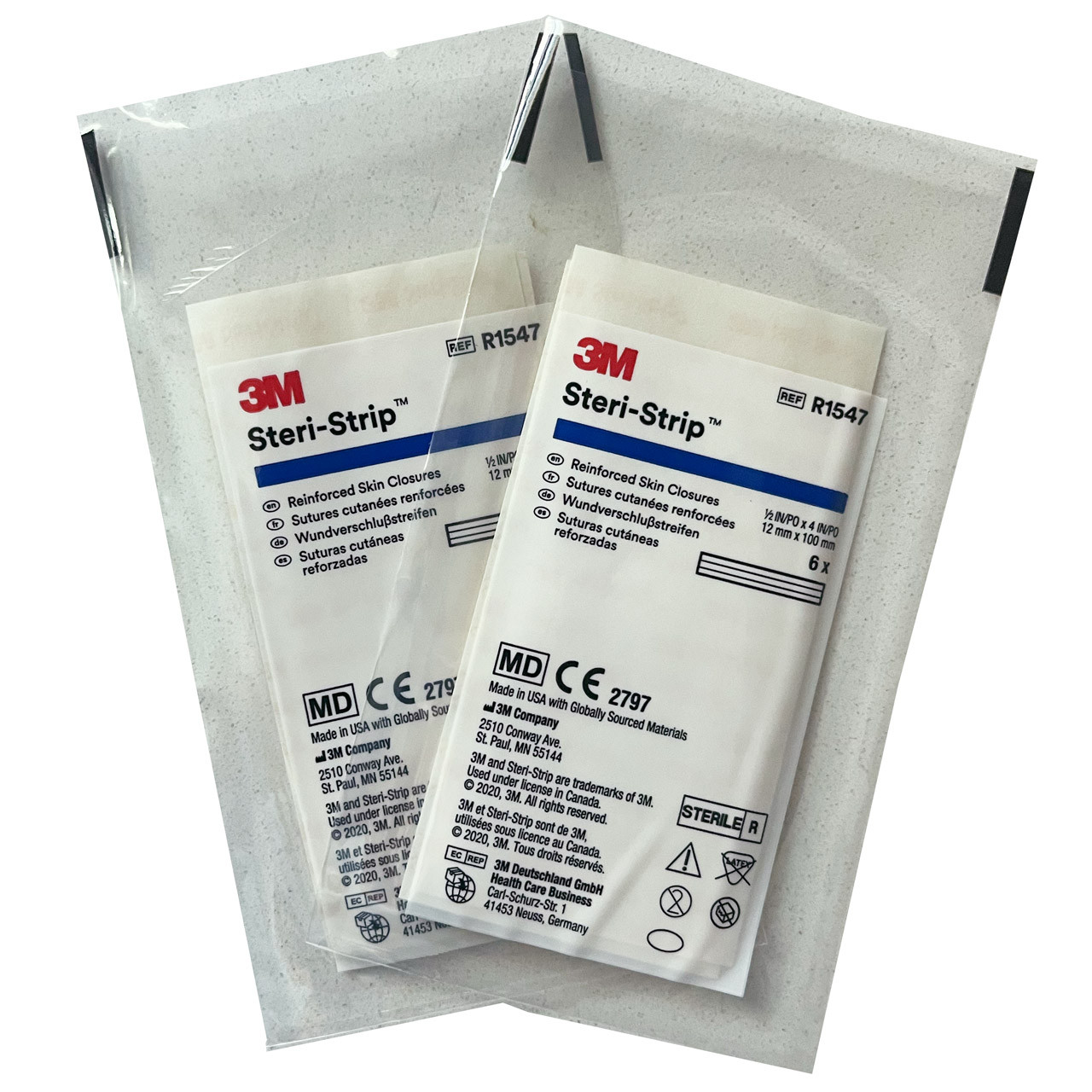 3M Steri-Strip Reinforced Sterile Skin Closures, 10 Pack Variety Pack