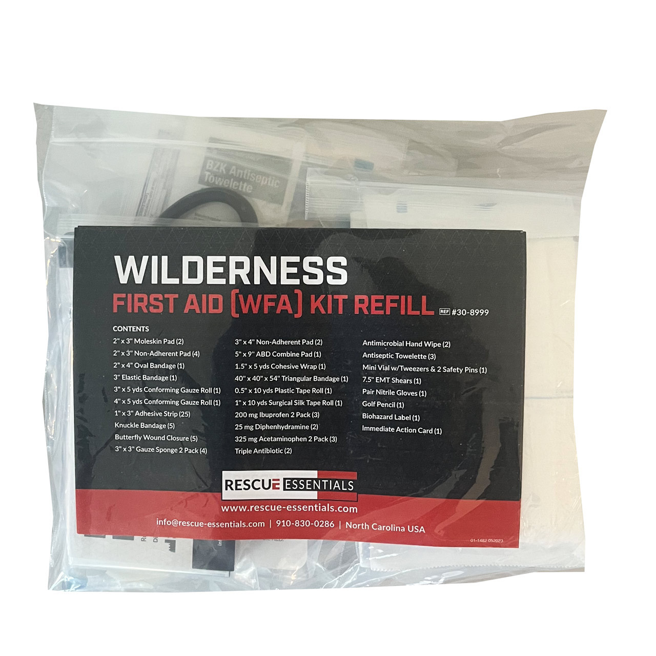 Mesh Pocket & Extra Velcro Strips for Wilderness Medicine Training Center  First Aid Packs