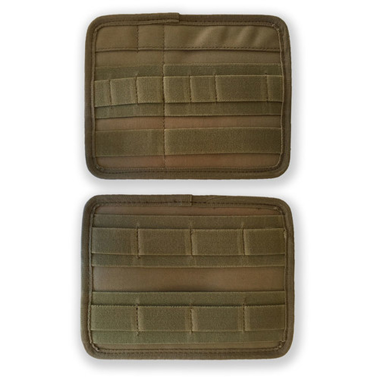 Velcro Backed Accessory Panels 6 x 8, 2 / package - Coyote Tan