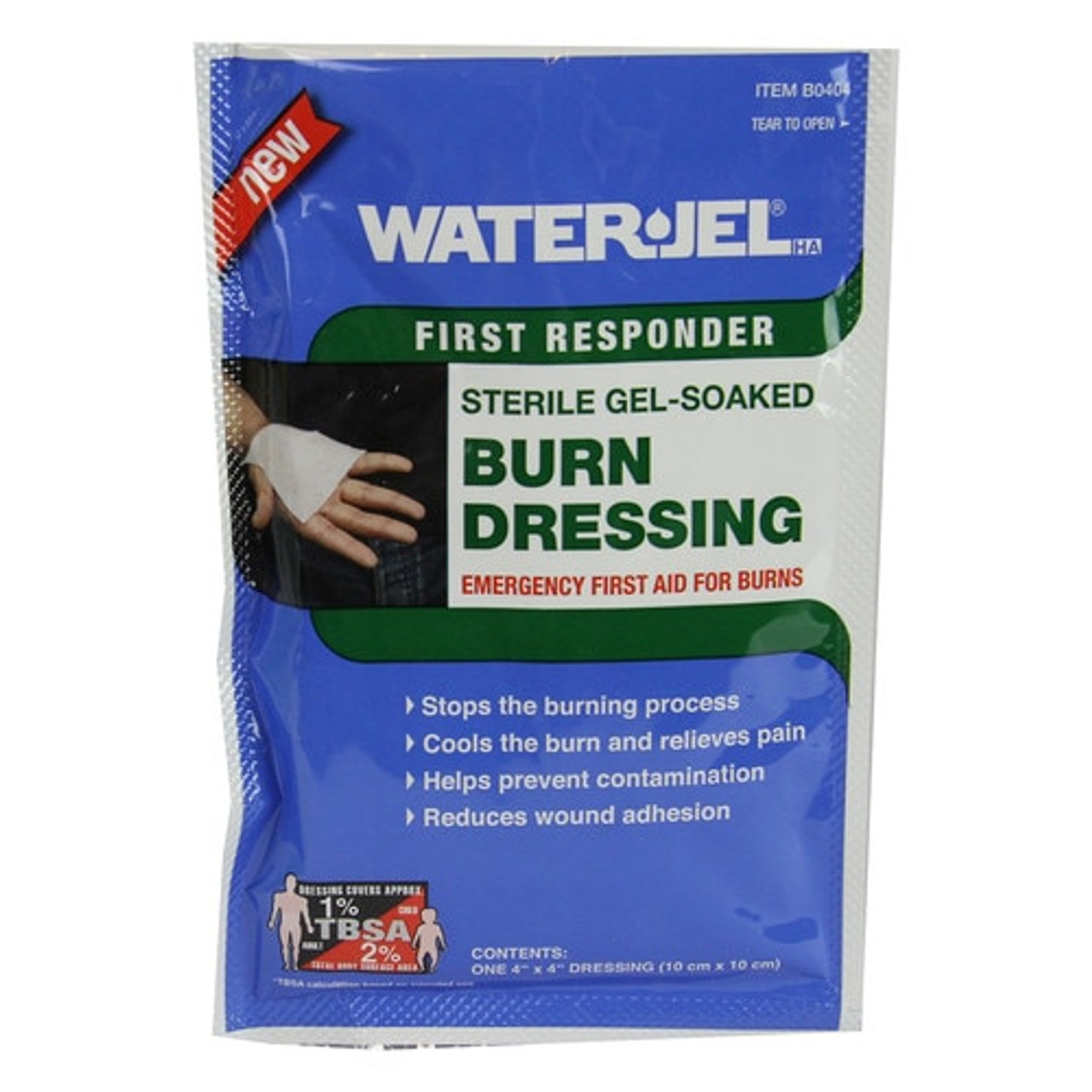 Burnshield Sterile First Aid Burn Dressing Non Stick Pads for Wounds & Burns,  6-Count - Walmart.com