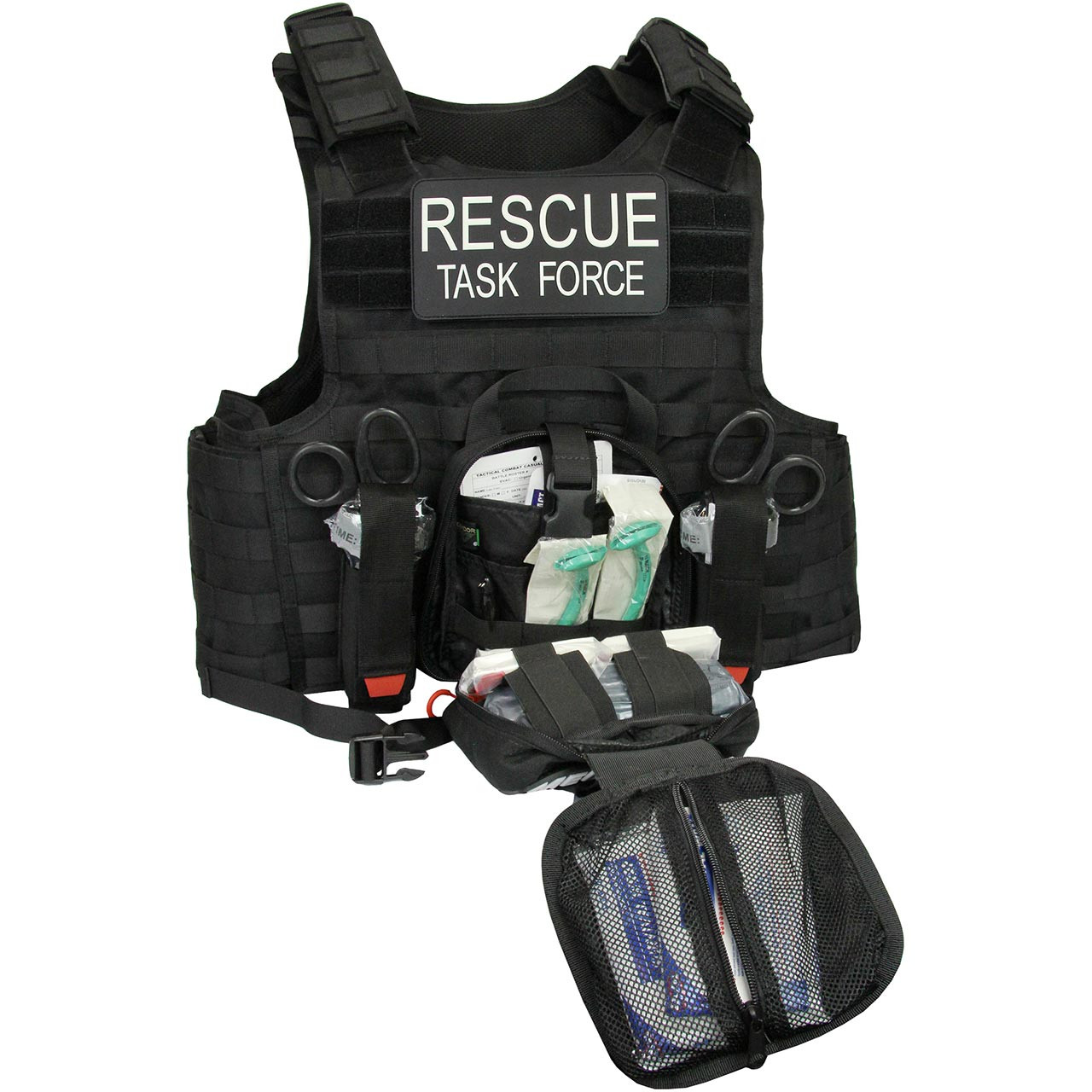 Rescue Task Force RTF Responder Vest (Empty or Loaded)