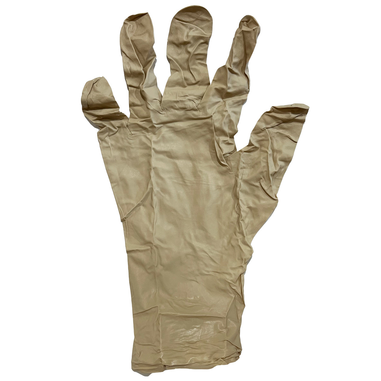 Ten Pairs Bear Claw Tan Nitrile Gloves