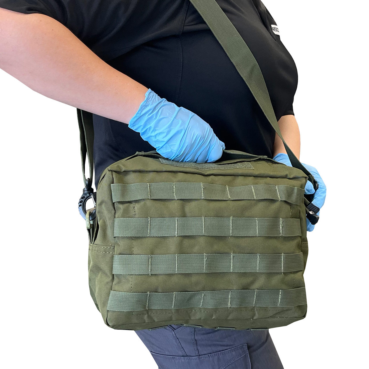 Rescue Essentials Shoulder Utility Bag (Black or OD Green)