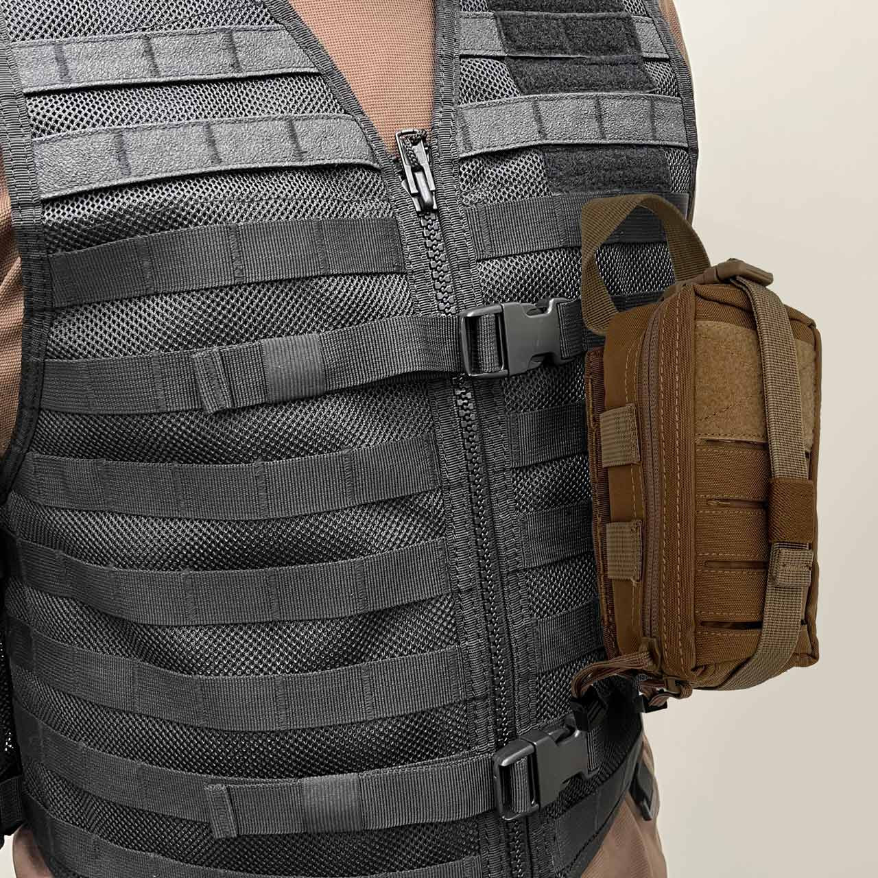 Rescue Essentials Mini Rip-Away IFAK: Tactical First Aid Kit