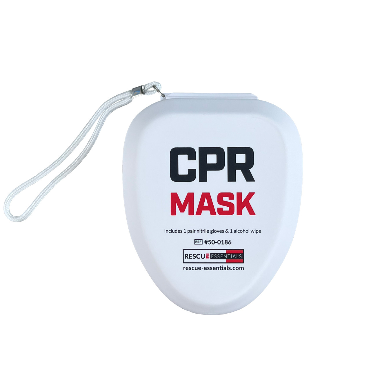 RespondER® CPR Mask w/ Gloves & Wipe in Hard Case - AED Superstore