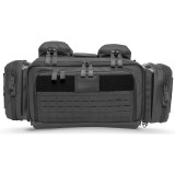 OMNI PRO X Bag by Meret in black color back side straight on view