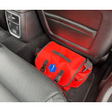 First Responder Vehicle Kit by rescue essentials, In back seat -floor