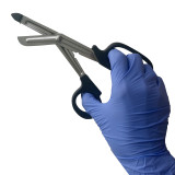 7.5" EMT Elongated Handle Shears - Black Handle