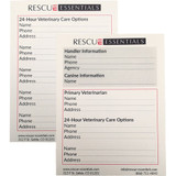 One Veterinary Information Card is included with this kit.