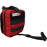 Compact First Responder CFR Kit by rescue essentials side quarter view with strap