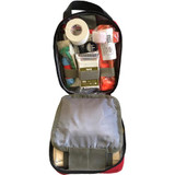 Compact First Responder CFR Kit by rescue essentials partially open