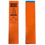 SAM® Splint Combo Pack (36" Orange/Blue Flat Splint & Blue Cohesive Wrap)