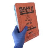 SAM Splint XL, in hand