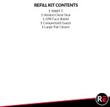 Refill kit, contents list