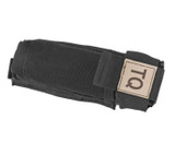 Black NAR CAT Tourniquet Holder, laying on side