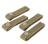 Mod Strap 4" (4-Pack) - Tan