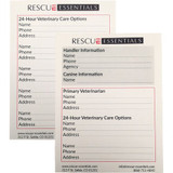 One Veterinary Information Card is included with this kit.