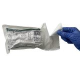 WoundStop Care 1+ Compression Trauma Dressing, Package being opened