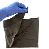 Rescue Essentials Triangle Bandage, Being folded  Rescue Essentials Triangle Bandage, Being folded