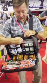 1033 ASR Sling Kit, shown worn on the front, access demo