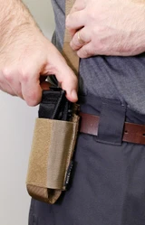 SOF Tourniquet with Holder in use on belt