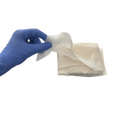 Triangular Bandage, cloth being unfolded