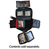 Agilis Medical Hip Pack open with medical supplies and pouch removed