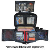 Agilis Wilderness First Aid Kit - medical kit open with name tapes