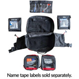 Agilis Wilderness First Aid Kit - medical kit open with modules out