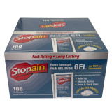 Extra Strength Pain Relieving Gel, Box 100