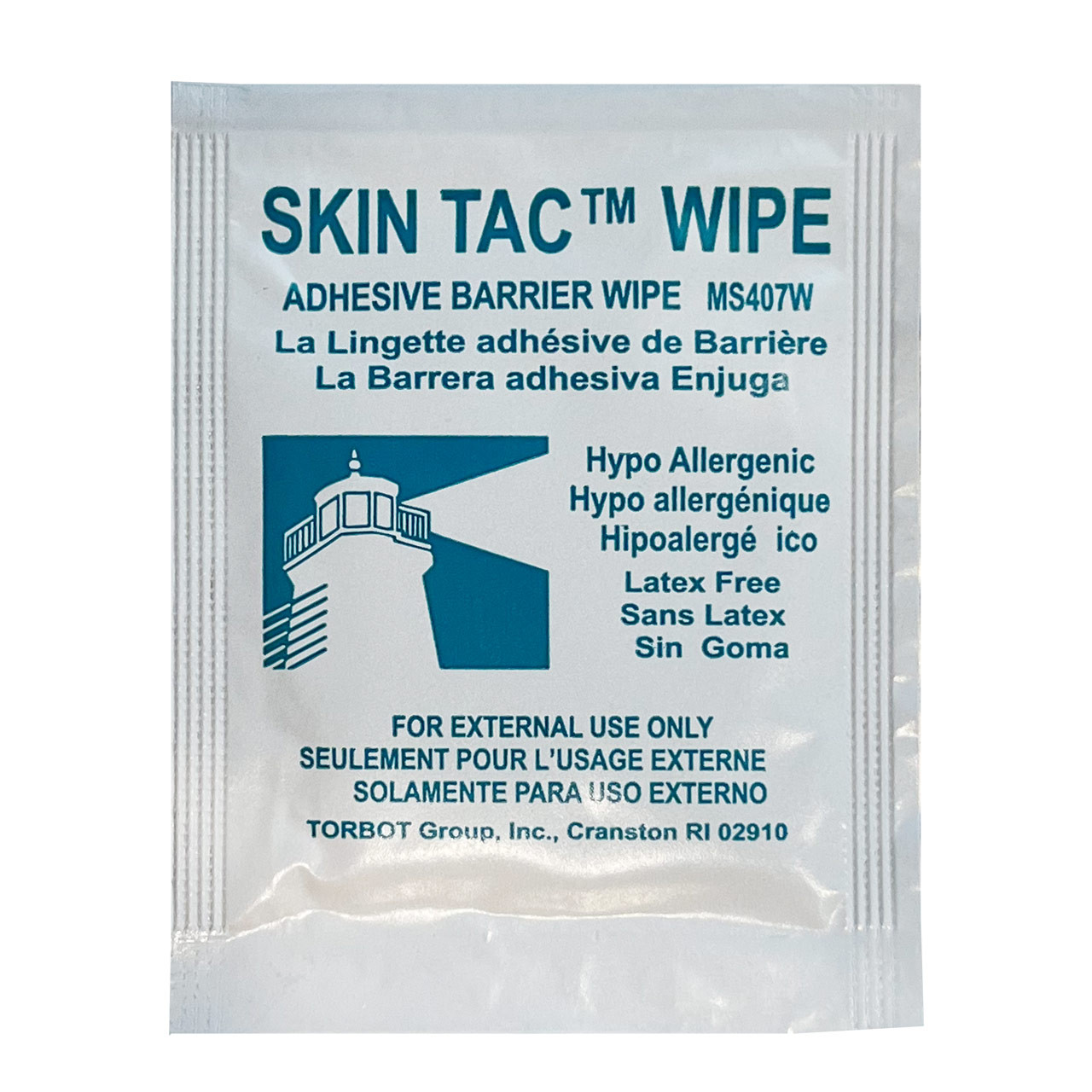 SkinTac Adhesive Barrier Wipes 10 pack