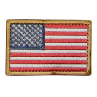 Embroidered US Flag Patch, color