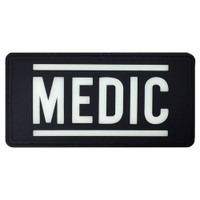 PVC MEDIC Patch-Glow in the Dark, Front