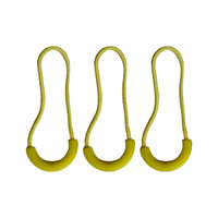 Zipper Pull - Luminous Green Loop - 3 Pack