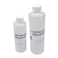 Clear Blood Simulant for Wound Cube - 1 oz and 8 oz
