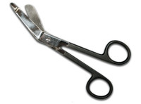 Scissors; Lister Bandage 5" Half Black