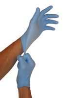 Tritongrip SE Blue Nitrile Exam Gloves - 100/box