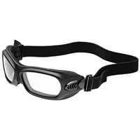 Black with Clear Lens