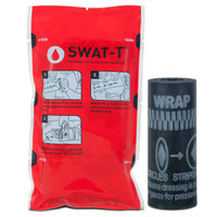 Black SWAT-T Tourniquet with packaging