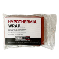 Orange Hypothermia Wrap, packaged (front)
