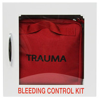 Bleeding Control Station - Thin Metal Cabinet