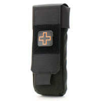 Eleven 10 Soft-Side TQ Pouch, Black color, Front view.