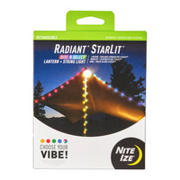 Radiant® StarLit™ Rechargeable Lantern + String Light, front packaged