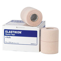 Elastikon Elastic Tape, 3" X 2.5 yds - 4 Pack