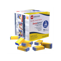 SensiLance Fixed Depth Safety Lancet, 100 Pack (26ga x 1.8mm D)