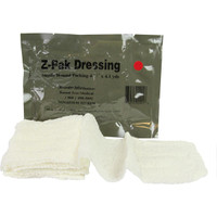 z-pack dressing shown with packaging 