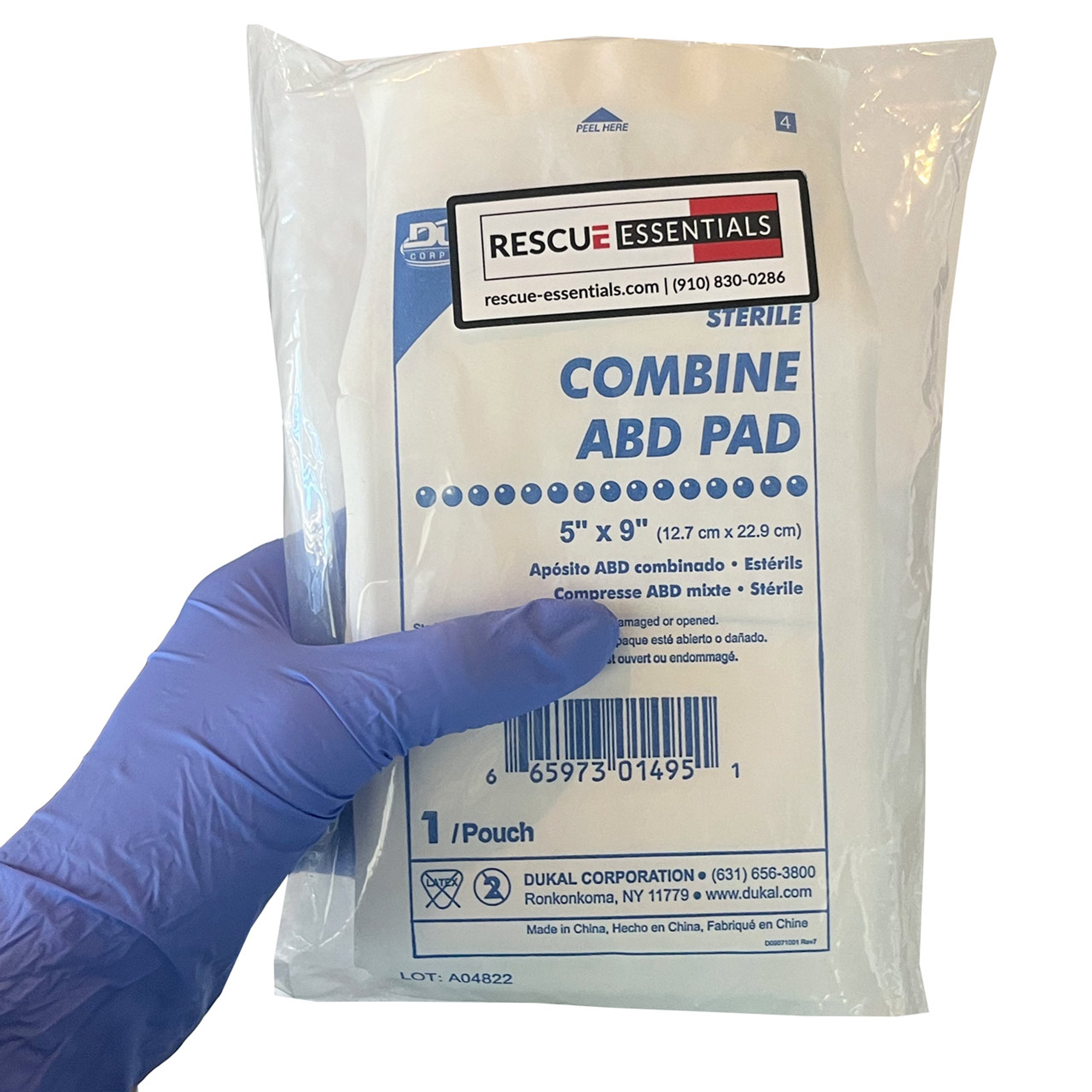 Combine ABD Pads, 5 Pack