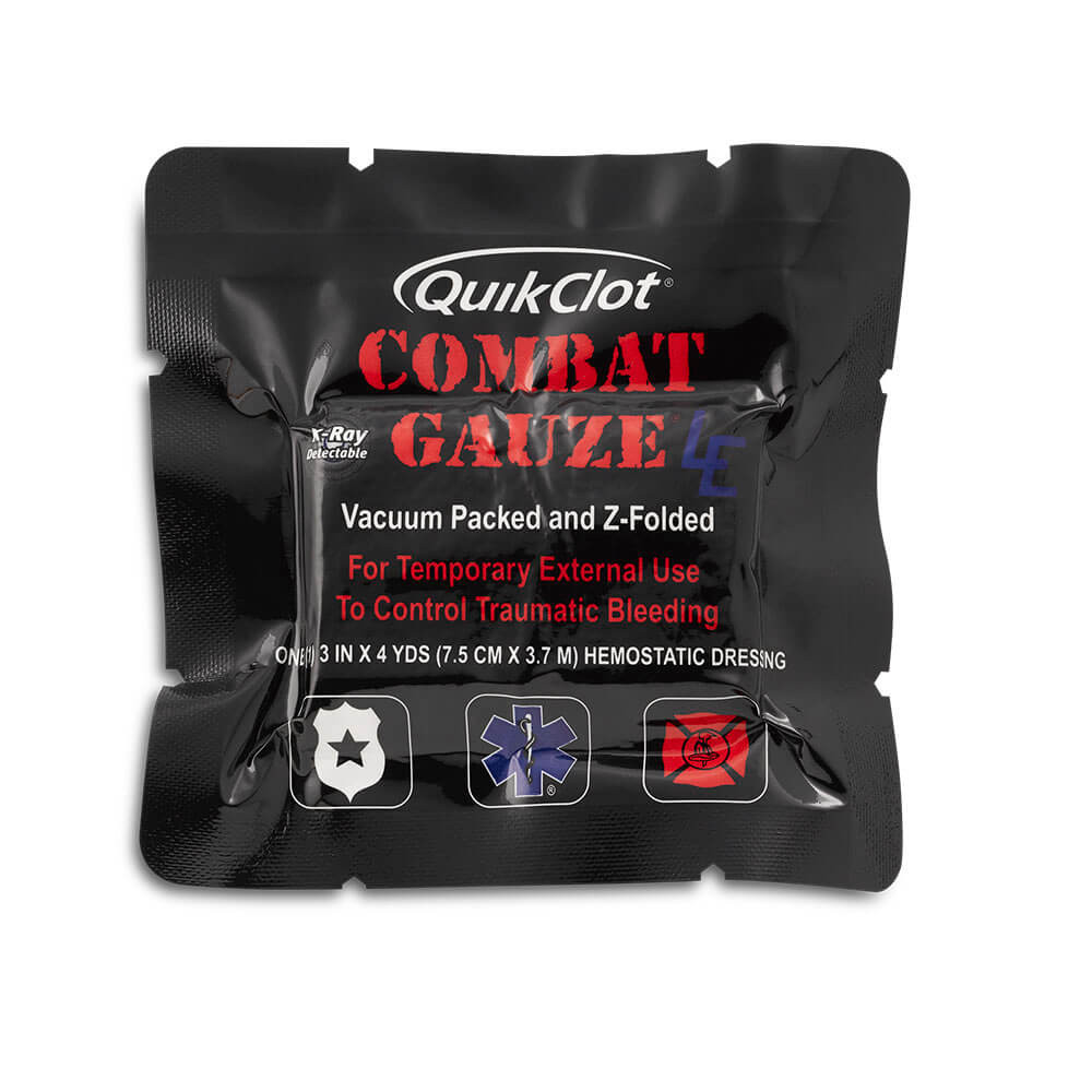 QuikClot Combat Gauze LE Hemostatic Agents