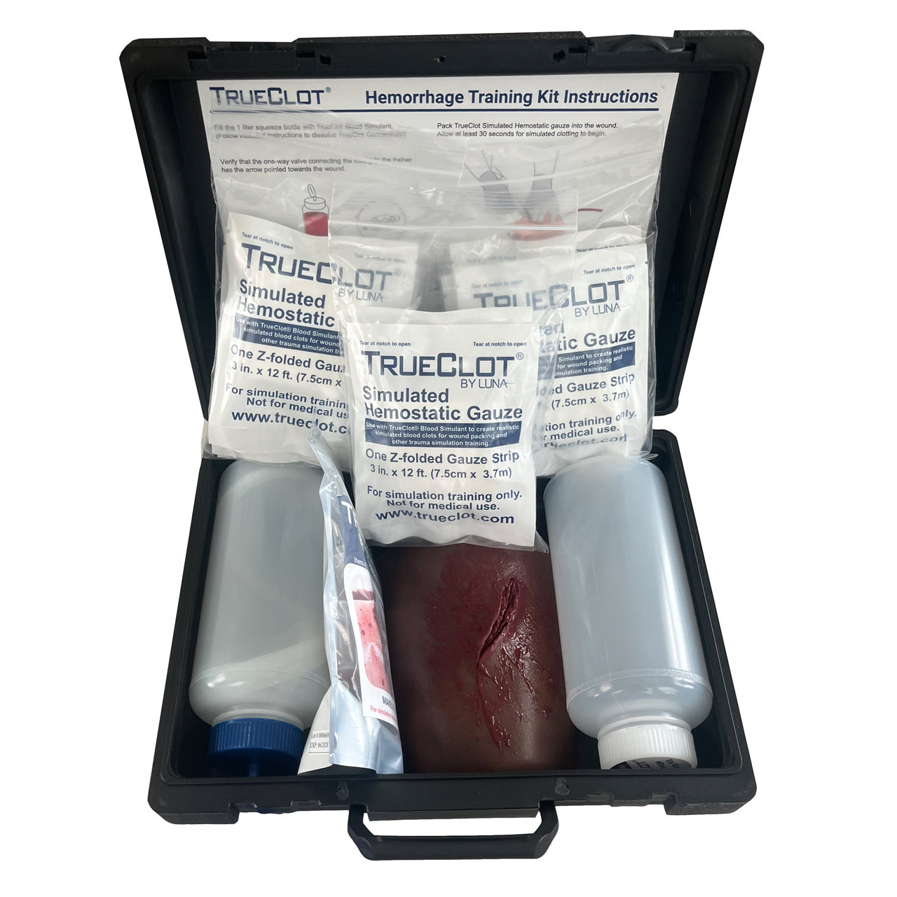 TrueClot Wound Trainers, GSW
