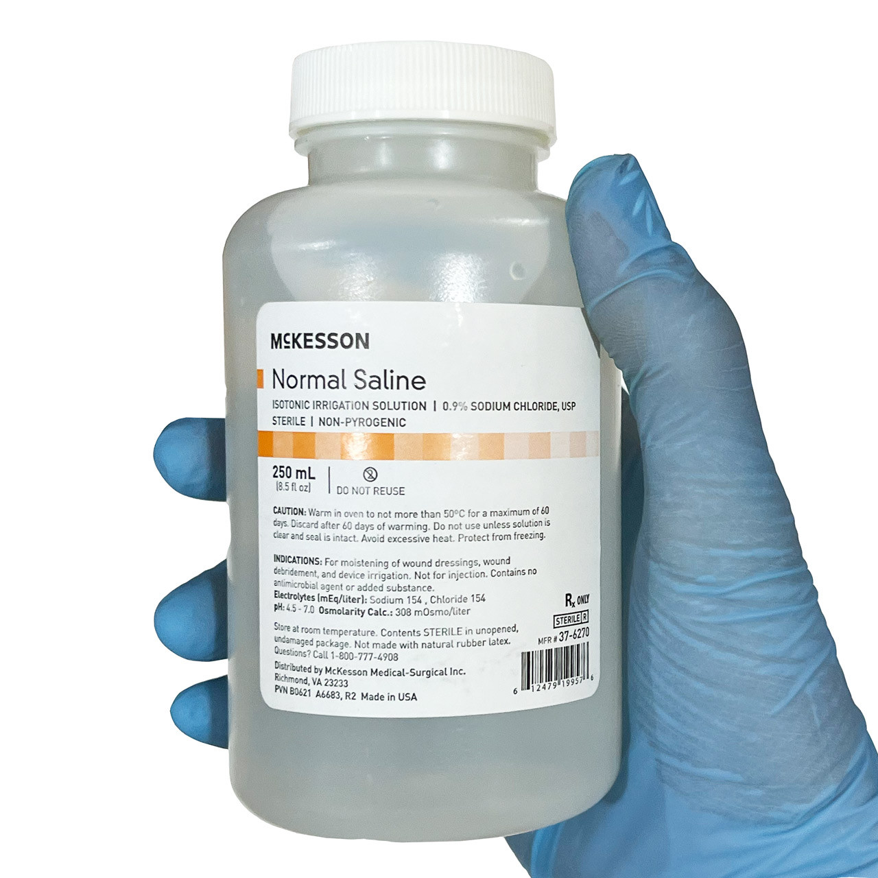 Saline Solution for Irrigation, 250 mL